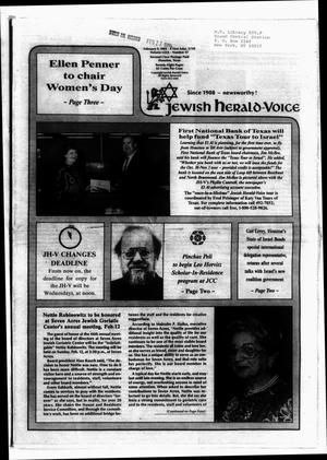 Jewish Herald-Voice (Houston, Tex.), Vol. 80, No. 47, Ed. 1 Thursday, February 9, 1989