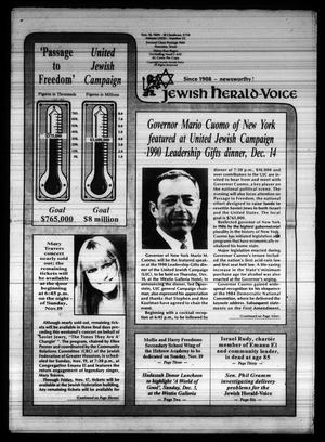 Jewish Herald-Voice (Houston, Tex.), Vol. 81, No. 33, Ed. 1 Thursday, November 16, 1989
