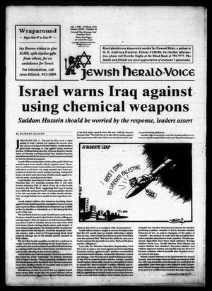 Jewish Herald-Voice (Houston, Tex.), Vol. 82, No. 46, Ed. 1 Thursday, February 7, 1991