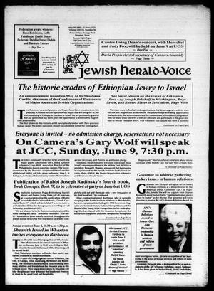 Jewish Herald-Voice (Houston, Tex.), Vol. 83, No. 10, Ed. 1 Thursday, May 30, 1991