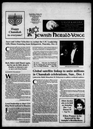 Jewish Herald-Voice (Houston, Tex.), Vol. 83, No. 37, Ed. 1 Thursday, November 28, 1991