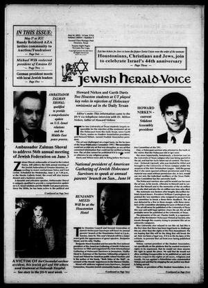 Jewish Herald-Voice (Houston, Tex.), Vol. 84, No. 5, Ed. 1 Thursday, May 14, 1992