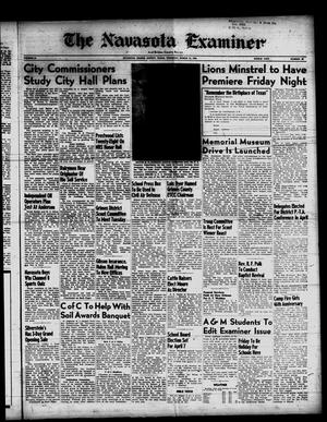 The Navasota Examiner and Grimes County Review (Navasota, Tex.), Vol. 61, No. 26, Ed. 1 Thursday, March 15, 1956