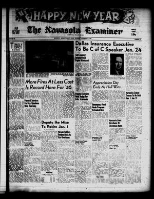 Primary view of object titled 'The Navasota Examiner and Grimes County Review (Navasota, Tex.), Vol. 62, No. 15, Ed. 1 Thursday, December 27, 1956'.