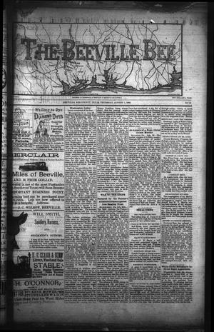 The Beeville Bee (Beeville, Tex.), Vol. 4, No. 10, Ed. 1 Thursday, August 1, 1889