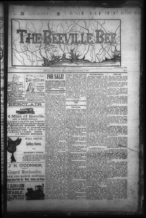 The Beeville Bee (Beeville, Tex.), Vol. 4, No. 19, Ed. 1 Thursday, October 3, 1889