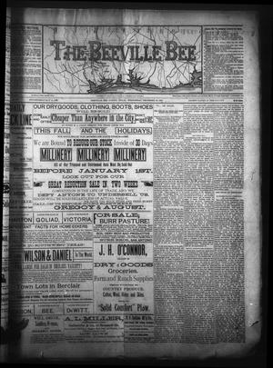 Primary view of object titled 'The Beeville Bee (Beeville, Tex.), Vol. [5], No. 29, Ed. 1 Wednesday, December 10, 1890'.