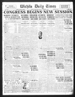 Wichita Daily Times (Wichita Falls, Tex.), Vol. 26, No. 206, Ed. 1 Monday, December 4, 1922