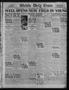 Primary view of Wichita Daily Times (Wichita Falls, Tex.), Vol. 26, No. 218, Ed. 1 Saturday, December 16, 1922