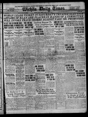 Wichita Daily Times (Wichita Falls, Tex.), Vol. 16, No. 300, Ed. 1 Sunday, April 8, 1923