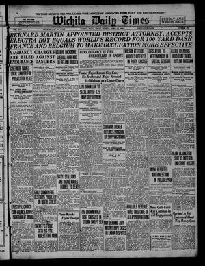 Primary view of object titled 'Wichita Daily Times (Wichita Falls, Tex.), Vol. 16, No. 307, Ed. 1 Sunday, April 15, 1923'.