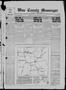 Thumbnail image of item number 1 in: 'Wise County Messenger (Decatur, Tex.), Vol. 46, No. 24, Ed. 1 Friday, June 12, 1925'.