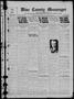 Thumbnail image of item number 1 in: 'Wise County Messenger (Decatur, Tex.), Vol. 48, No. 37, Ed. 1 Friday, September 16, 1927'.