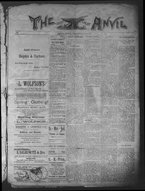 The Anvil (Castroville, Tex.), Vol. [4], No. 48, Ed. 1 Saturday, August 2, 1890