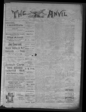 The Anvil (Castroville, Tex.), Vol. 5, No. 44, Ed. 1 Friday, August 7, 1891