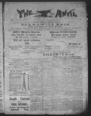 The Anvil (Castroville, Tex.), Vol. 7, No. 24, Ed. 1 Friday, January 20, 1893