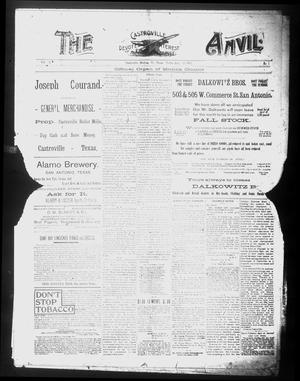 The Anvil. (Castroville, Tex.), Vol. 10, No. 1, Ed. 1 Friday, August 16, 1895