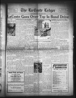 The La Coste Ledger (La Coste, Tex.), Vol. 29, No. 10, Ed. 1 Friday, October 8, 1943