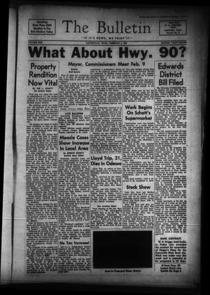 The Bulletin (Castroville, Tex.), Vol. 1, No. 37, Ed. 1 Wednesday, February 4, 1959