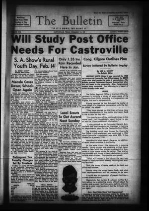 The Bulletin (Castroville, Tex.), Vol. 1, No. 38, Ed. 1 Wednesday, February 11, 1959