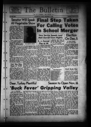 The Bulletin (Castroville, Tex.), Vol. 2, No. 25, Ed. 1 Wednesday, November 11, 1959