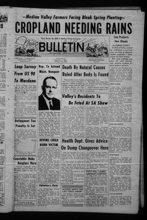 News Bulletin (Castroville, Tex.), Vol. 3, No. 2, Ed. 1 Wednesday, February 7, 1962