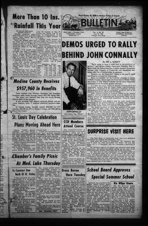 News Bulletin (Castroville, Tex.), Vol. 3, No. 20, Ed. 1 Wednesday, June 13, 1962