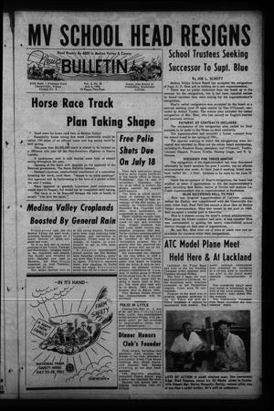 News Bulletin (Castroville, Tex.), Vol. 3, No. 23, Ed. 1 Wednesday, July 4, 1962