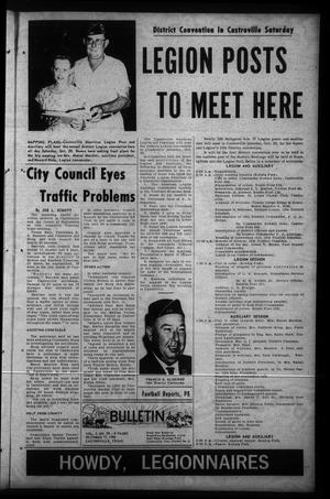 News Bulletin (Castroville, Tex.), Vol. 3, No. 38, Ed. 1 Wednesday, October 17, 1962