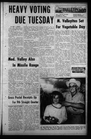 News Bulletin (Castroville, Tex.), Vol. 3, No. 40, Ed. 1 Wednesday, October 31, 1962