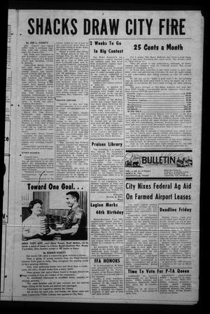 News Bulletin (Castroville, Tex.), Vol. 4, No. 8, Ed. 1 Wednesday, March 20, 1963