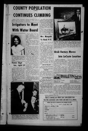 News Bulletin (Castroville, Tex.), Vol. 4, No. 13, Ed. 1 Wednesday, April 24, 1963