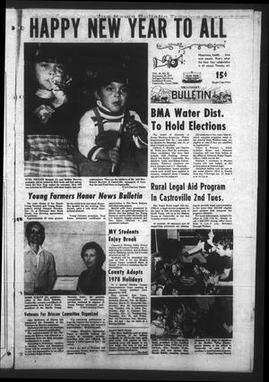 The 4-County News Bulletin (Castroville, Tex.), Vol. 19, No. 38, Ed. 1 Monday, December 26, 1977
