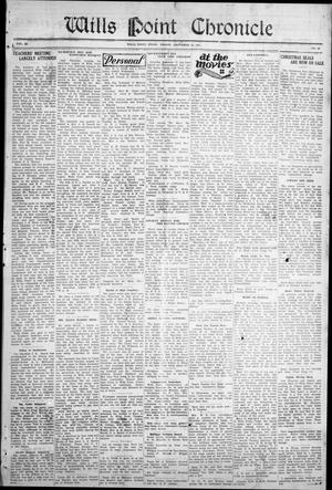 Primary view of object titled 'Wills Point Chronicle (Wills Point, Tex.), Vol. 50, No. 50, Ed. 1 Friday, December 16, 1927'.