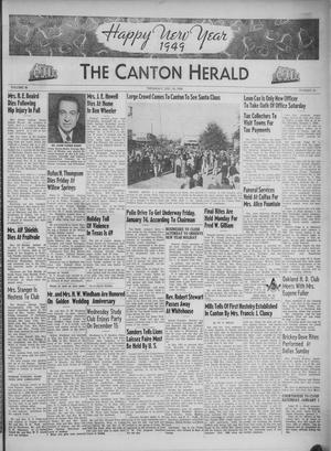 The Canton Herald (Canton, Tex.), Vol. 66, No. 53, Ed. 1 Thursday, December 30, 1948