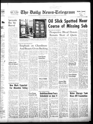 Primary view of object titled 'The Daily News-Telegram (Sulphur Springs, Tex.), Vol. 90, No. 127, Ed. 1 Tuesday, May 28, 1968'.