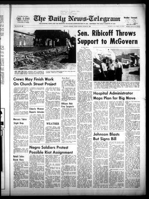 The Daily News-Telegram (Sulphur Springs, Tex.), Vol. 90, No. 202, Ed. 1 Sunday, August 25, 1968