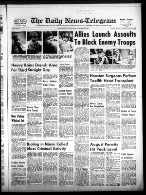 The Daily News-Telegram (Sulphur Springs, Tex.), Vol. 90, No. 211, Ed. 1 Thursday, September 5, 1968