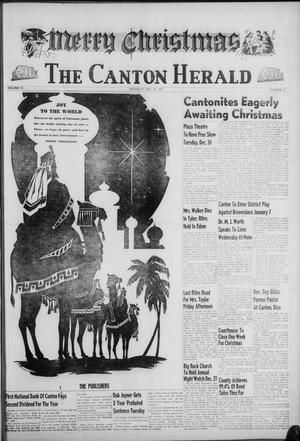 The Canton Herald (Canton, Tex.), Vol. 74, No. 52, Ed. 1 Thursday, December 26, 1957