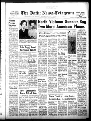 Primary view of object titled 'The Daily News-Telegram (Sulphur Springs, Tex.), Vol. 90, No. 91, Ed. 1 Tuesday, April 16, 1968'.