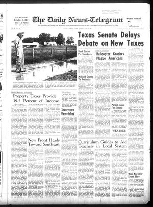 Primary view of object titled 'The Daily News-Telegram (Sulphur Springs, Tex.), Vol. 90, No. 151, Ed. 1 Tuesday, June 25, 1968'.