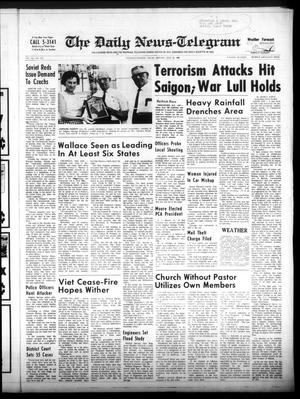 Primary view of object titled 'The Daily News-Telegram (Sulphur Springs, Tex.), Vol. 90, No. 173, Ed. 1 Monday, July 22, 1968'.