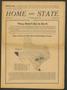 Newspaper: Home and State (Dallas, Tex.), Vol. 18, No. 2, Ed. 1 Thursday, June 1…