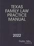 Thumbnail image of item number 1 in: 'Texas Family Law Practice Manual: 2022 Edition, Practice Notes, Volume 1'.