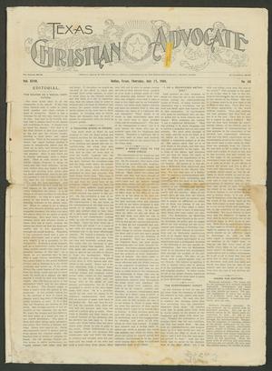 Texas Christian Advocate (Dallas, Tex.), Vol. 47, No. 48, Ed. 1 Thursday, July 25, 1901