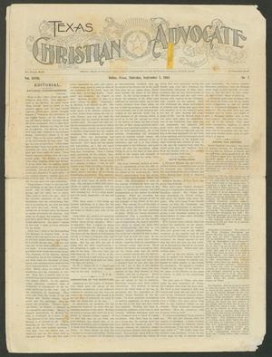 Texas Christian Advocate (Dallas, Tex.), Vol. 48, No. 2, Ed. 1 Thursday, September 5, 1901