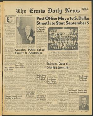 The Ennis Daily News (Ennis, Tex.), Vol. 74, No. 198, Ed. 1 Thursday, August 20, 1964