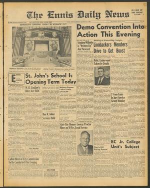 The Ennis Daily News (Ennis, Tex.), Vol. 74, No. 201, Ed. 1 Monday, August 24, 1964