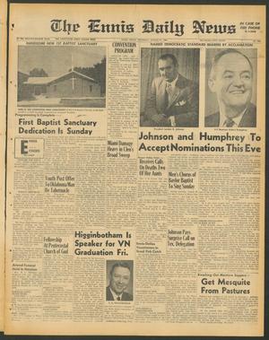 The Ennis Daily News (Ennis, Tex.), Vol. 74, No. 204, Ed. 1 Thursday, August 27, 1964