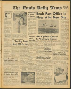 The Ennis Daily News (Ennis, Tex.), Vol. 74, No. 213, Ed. 1 Tuesday, September 8, 1964